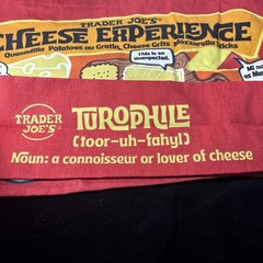 (3) Trader Joe’s Bag NEW Cheese Experience Canvas Shopping Bags Heavy Duty