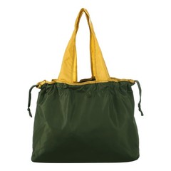 14.3 x 13.4 Inch Washable Shopping Bags with Handles for Shopping Dark Green