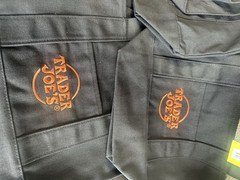 4 Trader Joe’s Black Mini Tote Bag (4-pack) *Limited Edition*
