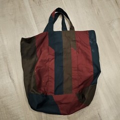 Vintage Blackburn Multicolor Carrying Grocery Bag 16″ × 13″ × 6.5″ Please Read
