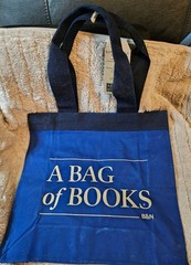 Barnes & Noble Blue, A Bag Of Books Tote, NWT, Book Bag