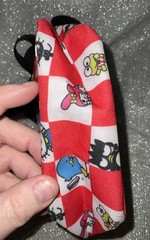 Hello Kitty & Friends 8″ Adjustable Nylon Bag by Fast Forward New York & 2 Clips
