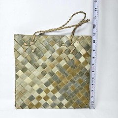 Handmade Bayong Eco-Friendly Reusable Shopping Bag Made of Pandan Leaves BOHO