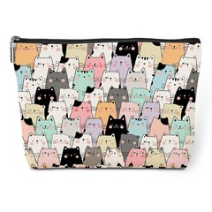 Cute Cats Makeup Bag Cat Gifts Lover for Women Multicolor141