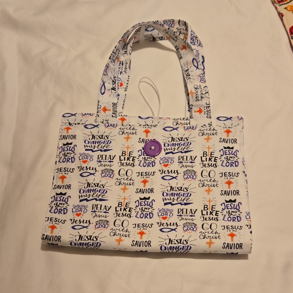Fabric Reusable Bible cover