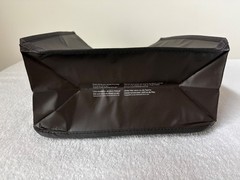 Lululemon Logo Large Reusable Shopping Tote Bag w/ Handles 16.5″ X 14″ NEW Brown