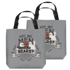 We Bare Bears “Men Or Bears” Tote Bag – 3 Sizes