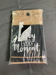 BeeGreen ENJOY EVERY MOMENT Personalized Gifts Tote Bag For Women with Inner Zip