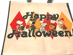 Halloween Peanuts Snoopy Kohl’s LARGE Reusable Shopping Grocery Gift Bag READ