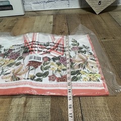 Chico’s Melon Mambo Floral 2 Reusable Shopping Tote Bag Brand New/Tag MFG $29.90
