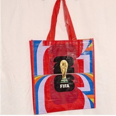 FIFA World Cup 2026 Official Licensed Reusable Tote Bag Red Multi Color New