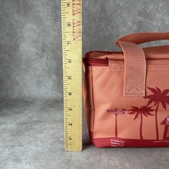Trader Joe’s Insulated lunchbox bag- Salmon Orange Pink Pasadena, CA August 1967
