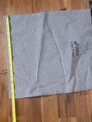 Lot of 29 NEW ASICS Fleet Feet Reusable Canvas Tote Bags – Multi-Color Bulk Set