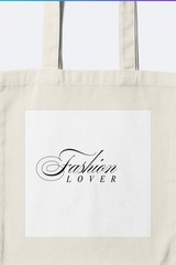 Reusable Foldable Canvas Shopping Bags Set of 3 Coffee Fashion Prints