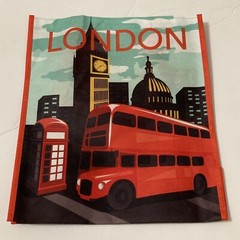 Whole Foods Market London Tote Bag Red Bus Big Ben St Pauls Phone UK New