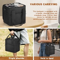 Flexible Leak Resistant refrigerator Bag With Different Carry Styles Outside