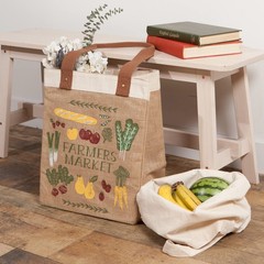 Farmers Market Shopping Tote Bag
