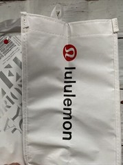 EXTRA LARGE Lululemon Reusable Shopping Bag – Manifesto White Silver