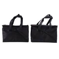 2 Pack Insulated Grocery Bag: Heavy Duty Foldable Shopping Storage Zipper1973