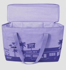 Trader Joe NWT Limited Edition COLOR 8 GALLON INSULATED REUSABLE TOTE BEACH BAG