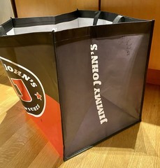 Jimmy John’s Sandwiches Reusable Extra Large Tote Shopping Bag, Size 18″x15”x13”