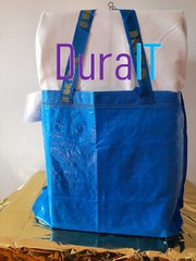 Medium two new strong ikea durable eco tote bags frakta grocery shopping laundry