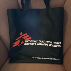 Black Doctors Without Borders Reusable Bag