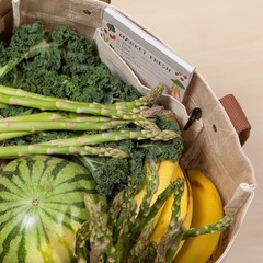 Farmers Market Shopping Tote Bag