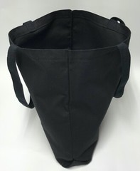 Reusable Shopping Bags Foldable Canvas 100 Cotton MADE IN USA Black Tote Bag Lot