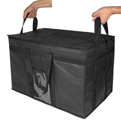 XXL-Larger Insulated Cooler Bags with Zipper Closure,Reusable Grocery Shoppin…