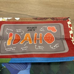 Trader Joe’s IDAHO ECO Regional State Reusable Shopping Tote Bag – NEW!!