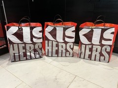 🍫🍫🍫 (3) Hershey’s Chocolate World (PA) /Reese’s Shopping Bags 16”x 13”x 7”