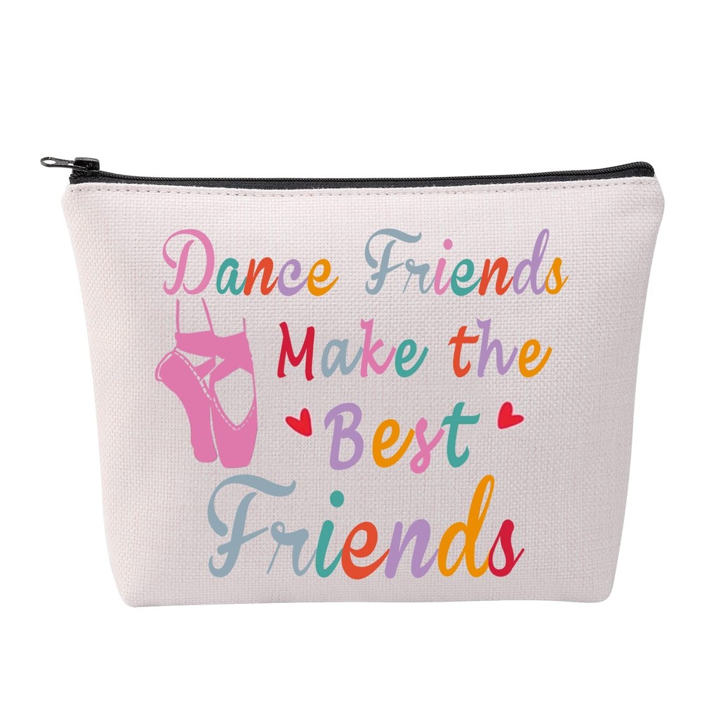 FOTAP Dance Partner Gift Friends Make the Best Zipper black