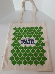 EUC Country Living Magazine Fair Shopping Tote Bag Reusable Organic Cotton Ford
