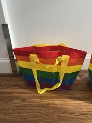 IKEA Storstomma Small Pride Bag Rainbow Reusable Shopping Tote LGBT USA