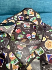 Maui Print Grocery Bag Reusable Foldable Recycle For Shopping Fits In Pocket