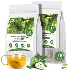 Solisleaf Teabags (200 Bags/4 Pack, Soursop Tea) 200 Pack