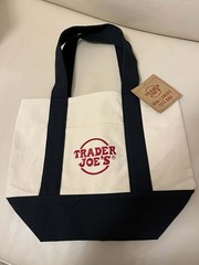 Trade Joe’s Mini Canvas Reusable Tote Bags NWT .