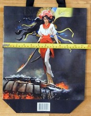 Reusable Shopping Bag with Handles UKRAINE-WARRIOR 2022-2023 Polyester