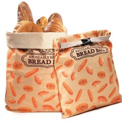 2 Pack Beeswax Bread Bags for Sourdough Homemade ‎X-Large, Yellow-2
