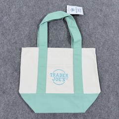 TRADER JOE’s Tote Bag Set Regular & Mini Canvas Reusable Grocery Bag NEW