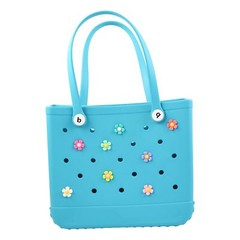 8 Pcs Flower Charm Accessory for Bogg Bags and Simply Southern Totes Decorati…