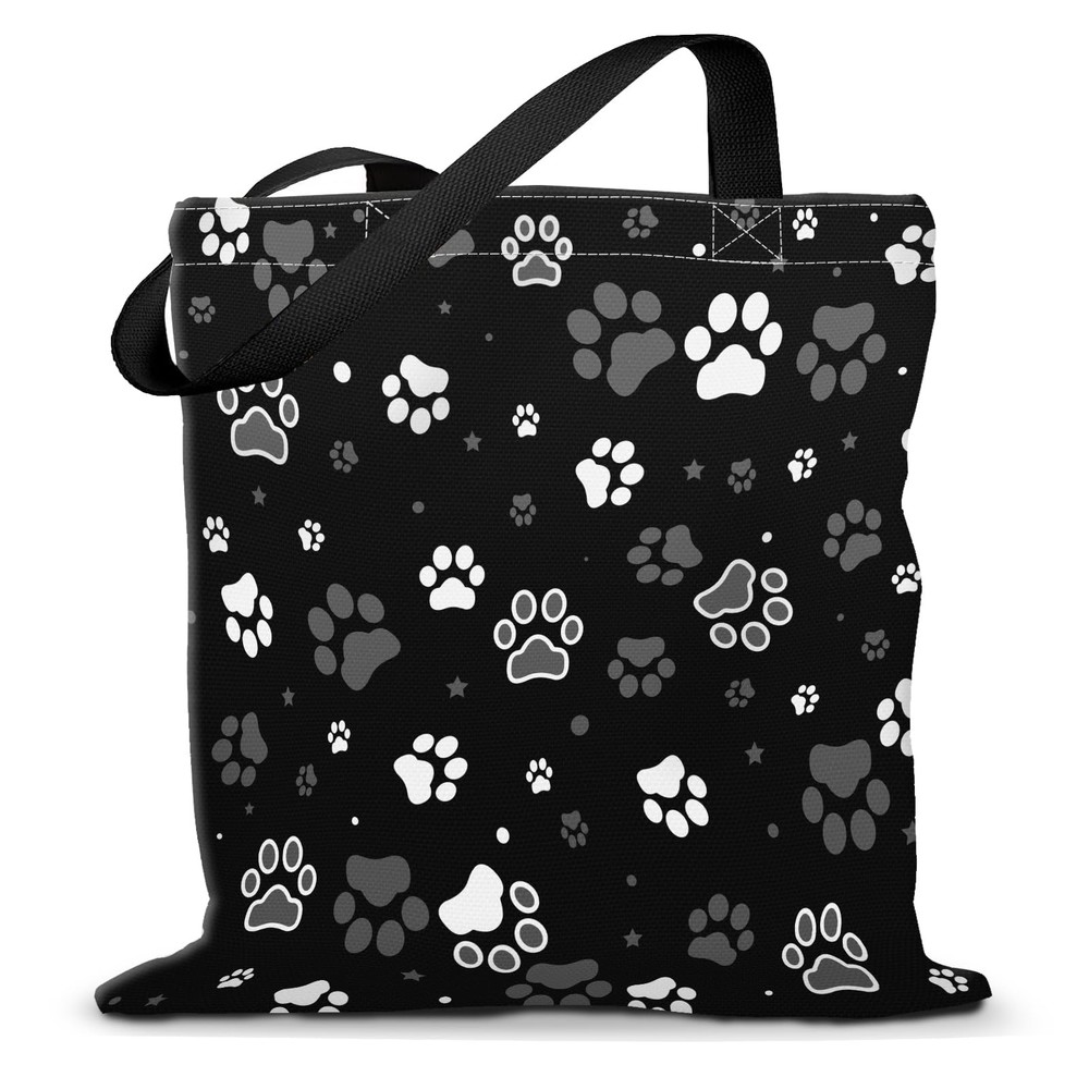 Aesthetic Canvas Tote Bag for – Cute Heavy-Duty Shoulder Bag with Zipper Pock…