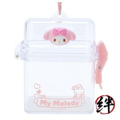 Sanrio Pitatto Friends Mini Clear Case My Melody 8x8x4cm Character 604461