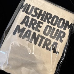 New Om Mushroom Superfoods Foraging Bag Reusable Canvas Grocery Bag or BookTote