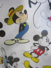 DISNEY Mickey Mouse Everywhere on FUN SHOPPING BAG 13″ x 12″ x 6″ NEW