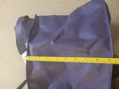 AUTHENTIC Spectrum Tote Bag Large Durable Shopping Blue/Purple FREE SHIPPING