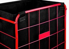 “”LINER”” For Grocery Folding Shopping Cart – Attaches Easily To Cart
