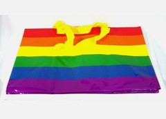 NWOT IKEA Rainbow Pride Reusable Large Tote Bag, Storsomma