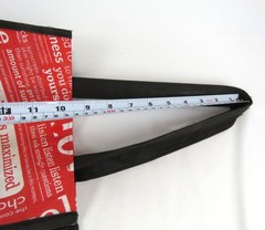 Lululemon Shopping Bag Gift Giving Closet Storage Snap Closure 9x11x4 FRIENDS